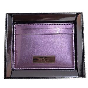 Kate Spade NIB Purple Kenzie Card Holder